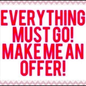 Everything must go